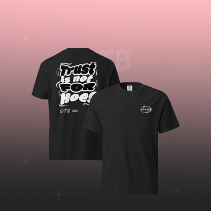 T-shirt D.T.B Trust is not for Hoes