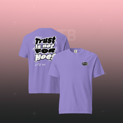 T-shirt D.T.B Trust is not for Hoes